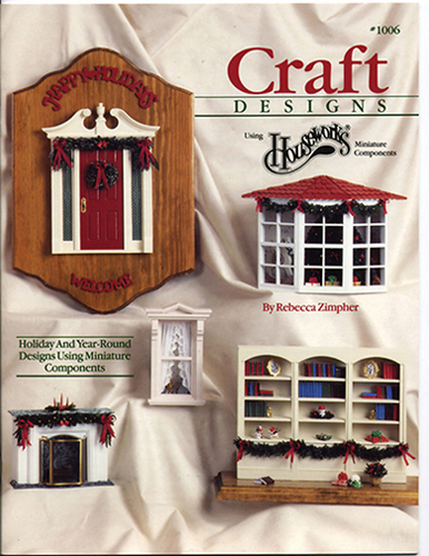 Dollhouse Miniature Book: Craft Designs